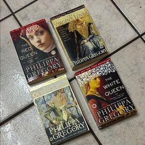 Philippa Gregory Historical Fiction Book Set